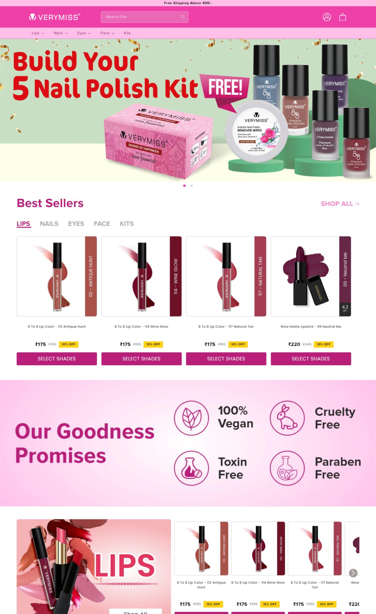 shopify store setup and product page design